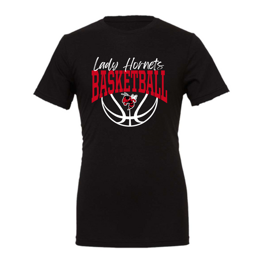 Lady Hornets Basketball Shirt BELLA + CANVAS - Unisex CVC Jersey Tee